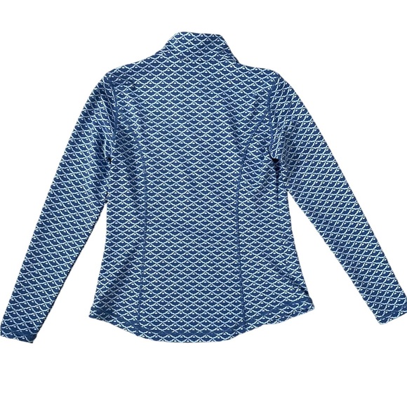 J. McLaughlin Blue Patterned Jacket - Picture 4 of 4